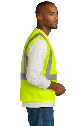 CornerStone ANSI 107 Class 2 Mesh Zippered Vest Product Image