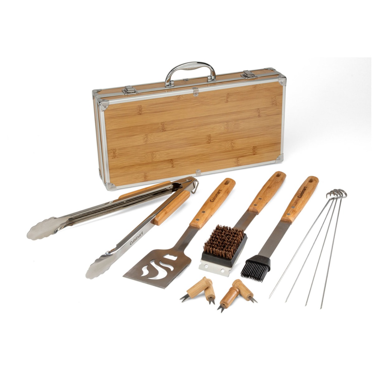 Cuisinart® Bamboo 13 PC Grill Tool Set Product Image