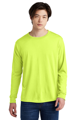 JERZEES® Dri-Power® 100% Polyester Long Sleeve T-Shirt Product Image