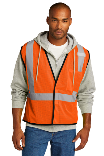 CornerStone ANSI 107 Class 2 Economy Mesh One-Pocket Vest Product Image
