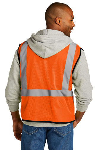 CornerStone ANSI 107 Class 2 Economy Mesh One-Pocket Vest Product Image