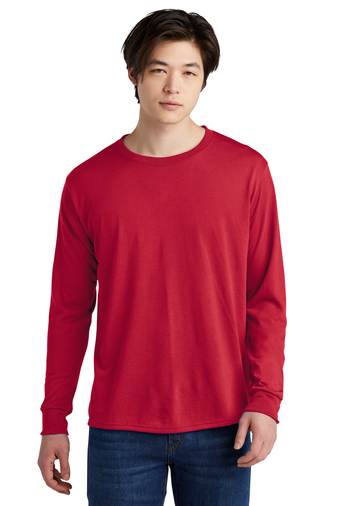 JERZEES® Dri-Power® 100% Polyester Long Sleeve T-Shirt Product Image