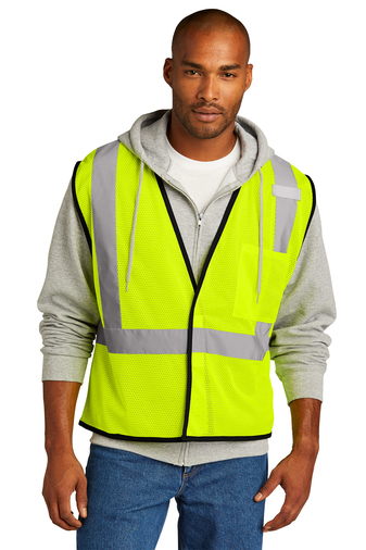 CornerStone ANSI 107 Class 2 Economy Mesh One-Pocket Vest Product Image