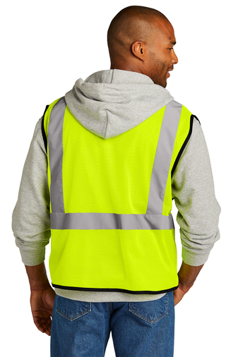 CornerStone ANSI 107 Class 2 Economy Mesh One-Pocket Vest Product Image