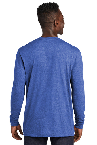 Allmade® Unisex Long Sleeve Recycled Blend Tee Product Image