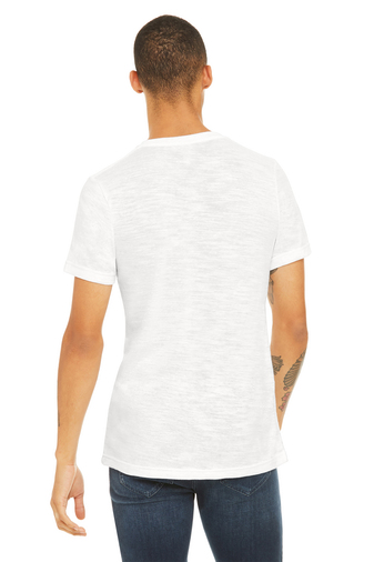 BELLA+CANVAS Unisex Textured Jersey V-Neck Tee Product Image