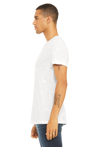 BELLA+CANVAS Unisex Textured Jersey V-Neck Tee Product Image