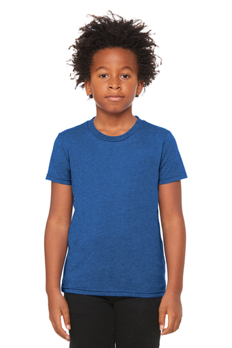 BELLA+CANVAS Youth Heather CVC Tee Product Image