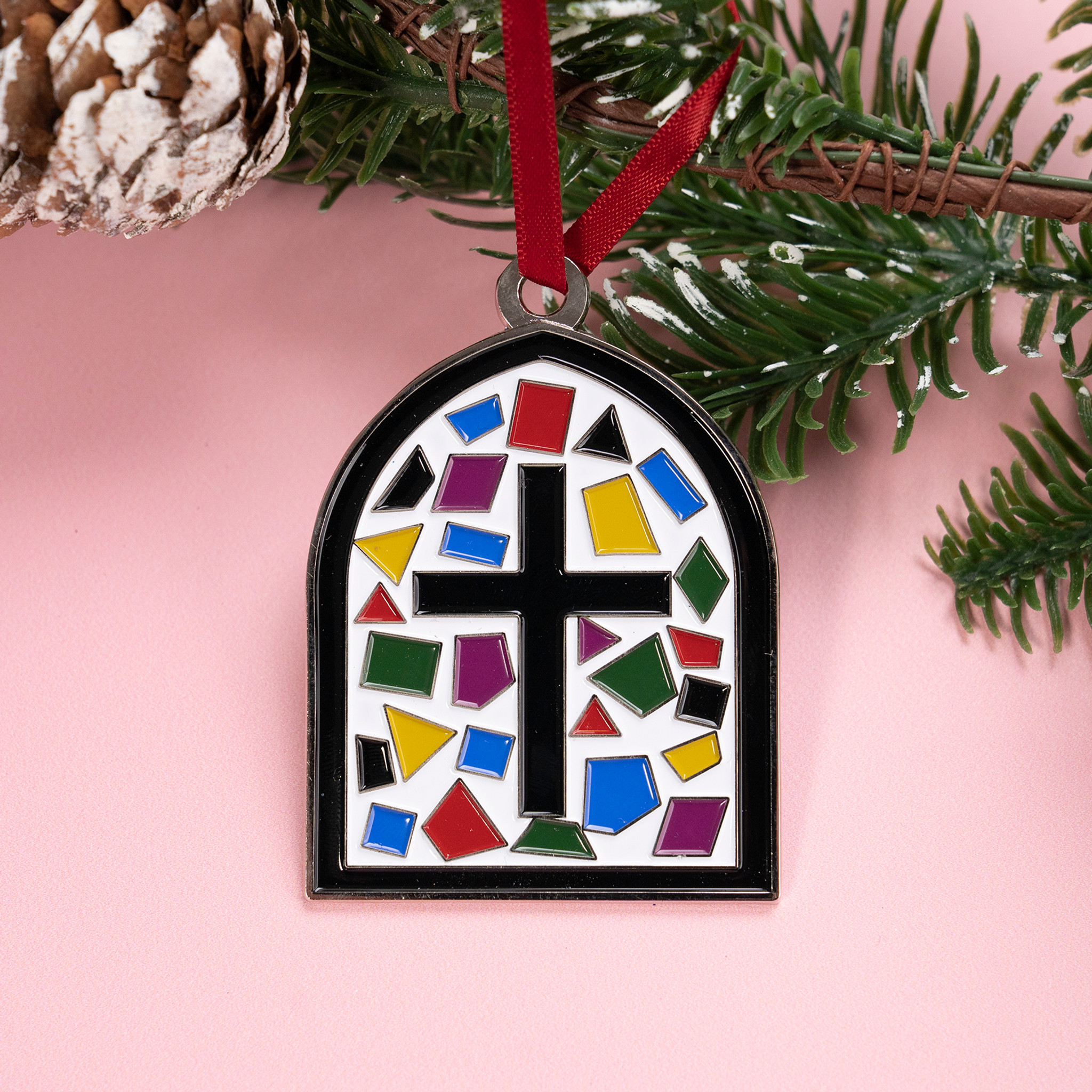 2" W x 2" H Die Struck Ornament Product Image