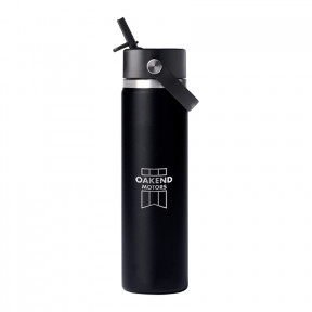 Hydro Flask® Wide Mouth Bottle with Flex Straw Cap - 24 oz. Product Image