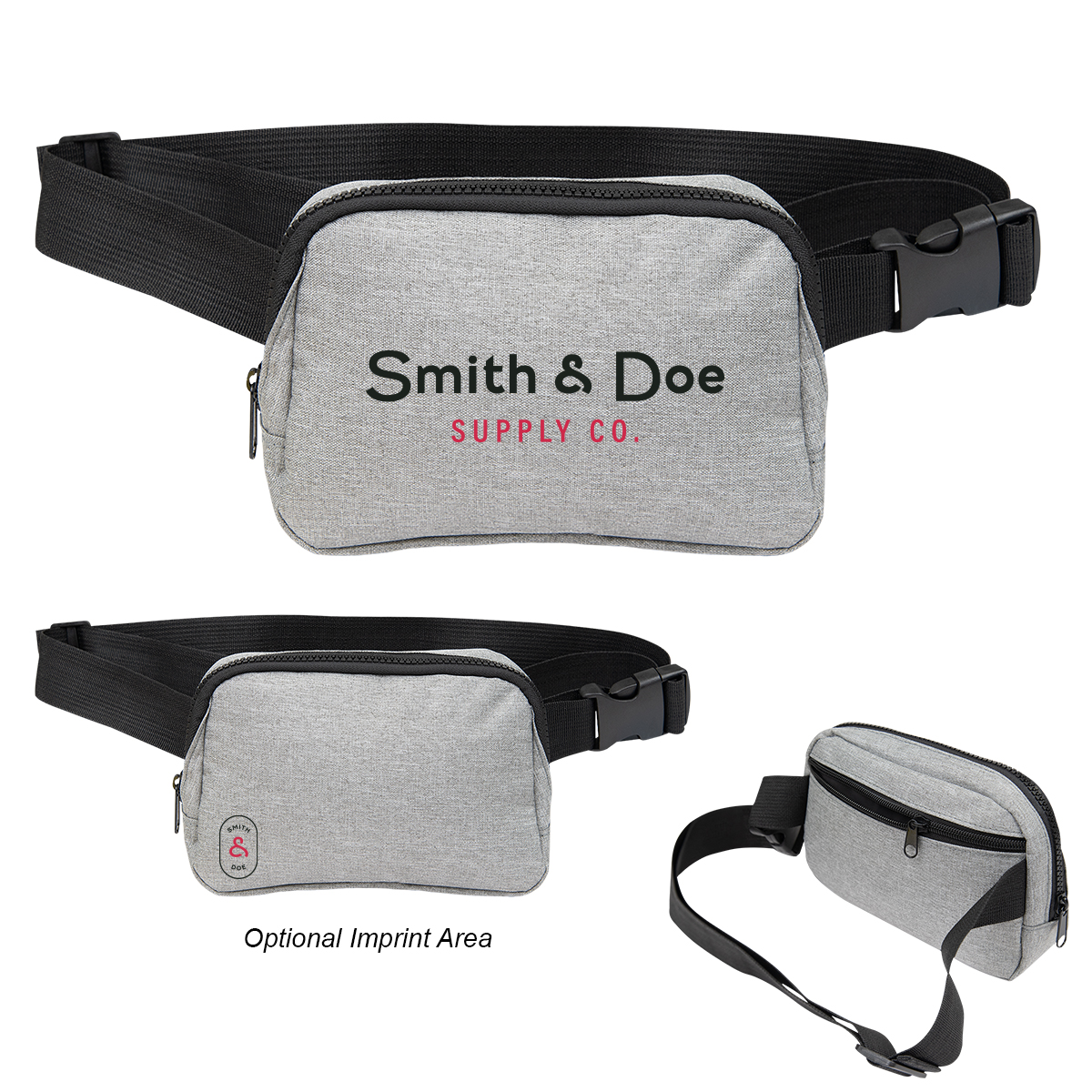 Anywhere RPET Heathered Belt Bag Product Image