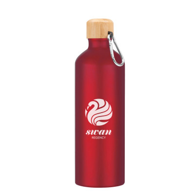 Aluminum Tundra Bike Bottle with Bamboo Lid Product Image