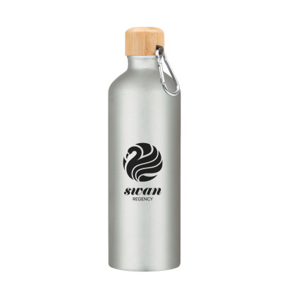 Aluminum Tundra Bike Bottle with Bamboo Lid Product Image