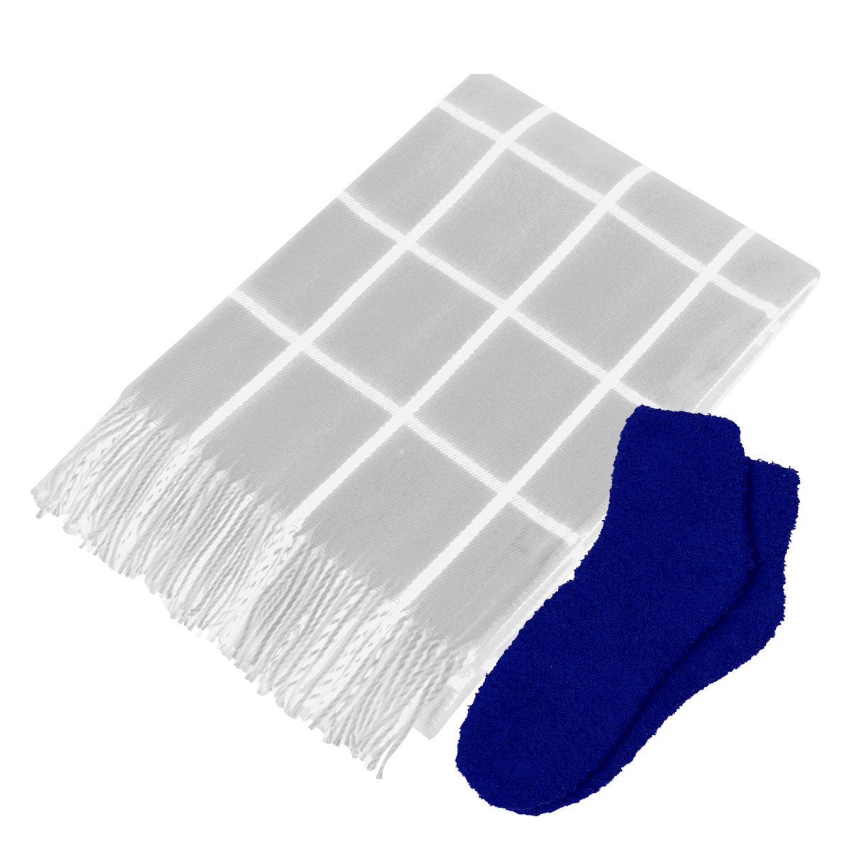 Charleston Throw & Fuzzy Socks Set Product Image