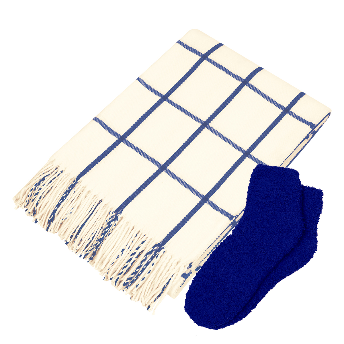 Charleston Throw & Fuzzy Socks Set Product Image