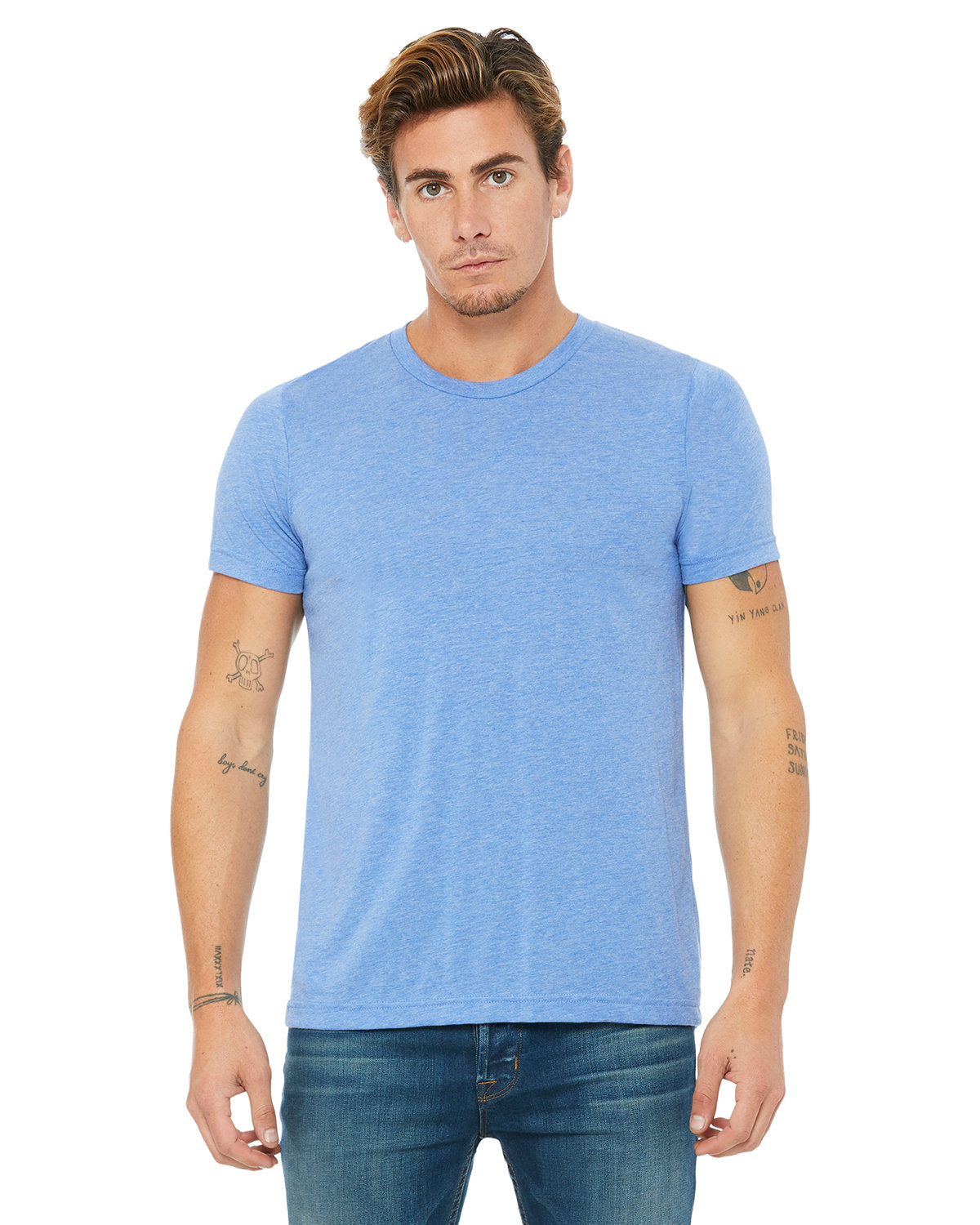 Bella + Canvas Unisex Triblend Short-Sleeve T-Shirt Product Image