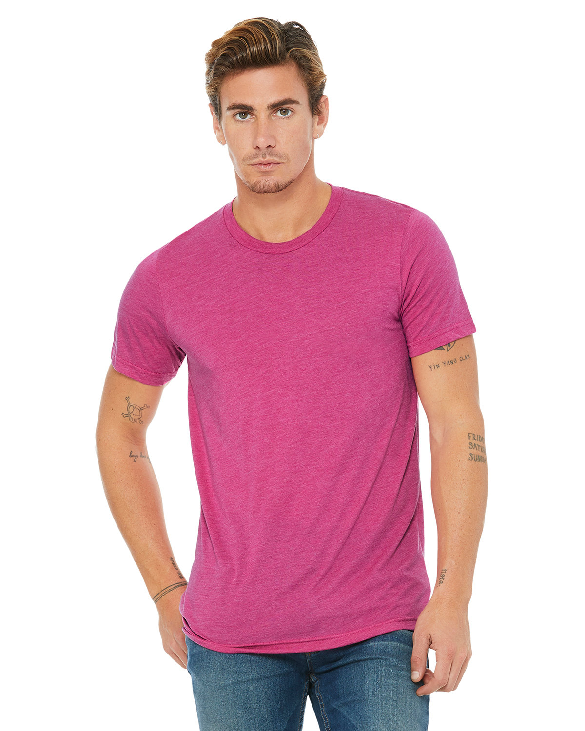 Bella + Canvas Unisex Triblend Short-Sleeve T-Shirt Product Image
