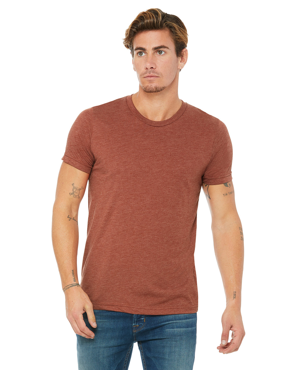 Bella + Canvas Unisex Triblend Short-Sleeve T-Shirt Product Image