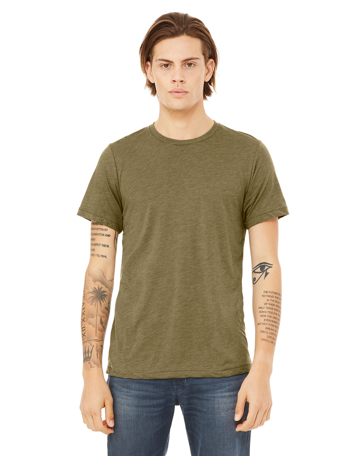 Bella + Canvas Unisex Triblend Short-Sleeve T-Shirt Product Image