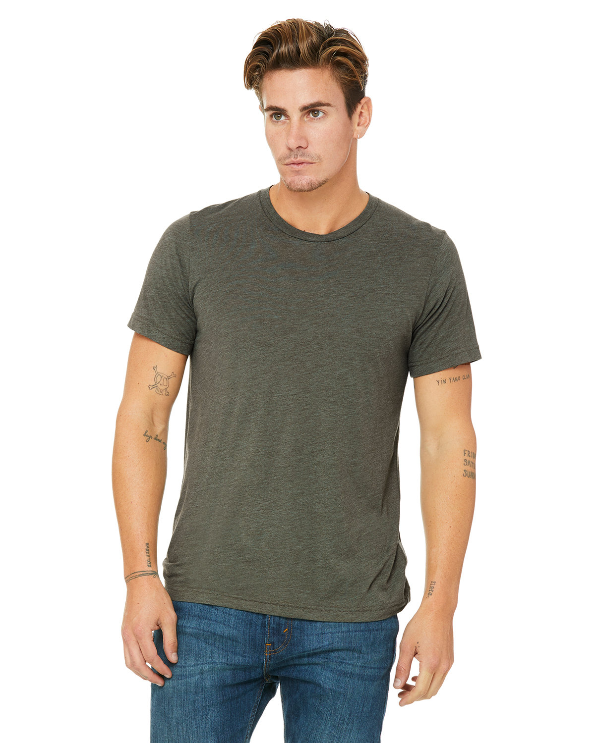 Bella + Canvas Unisex Triblend Short-Sleeve T-Shirt Product Image