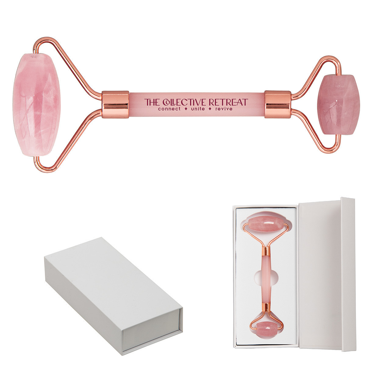 Rose Quartz Face Roller Product Image