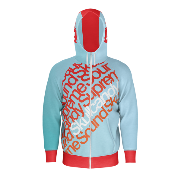 Rusty Unisex Dye-Sublimated Raglan Full-Zip Hoodie Product Image