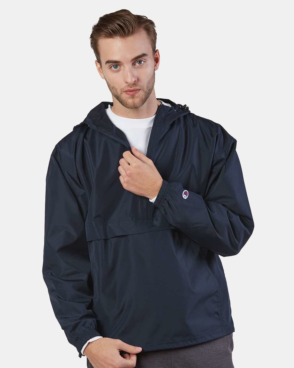 Champion Packable Quarter-Zip Jacket Product Image