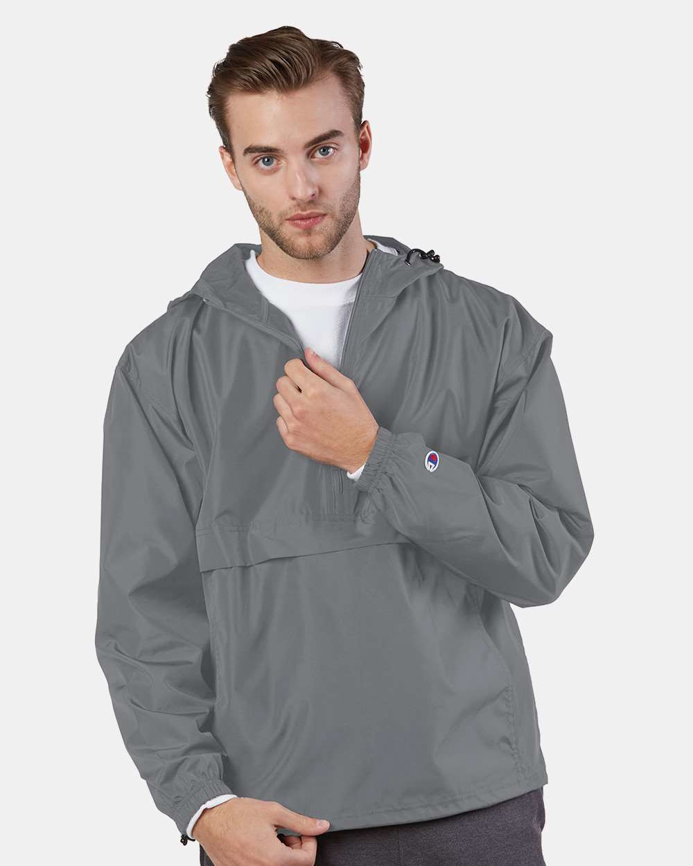 Champion Packable Quarter-Zip Jacket Product Image