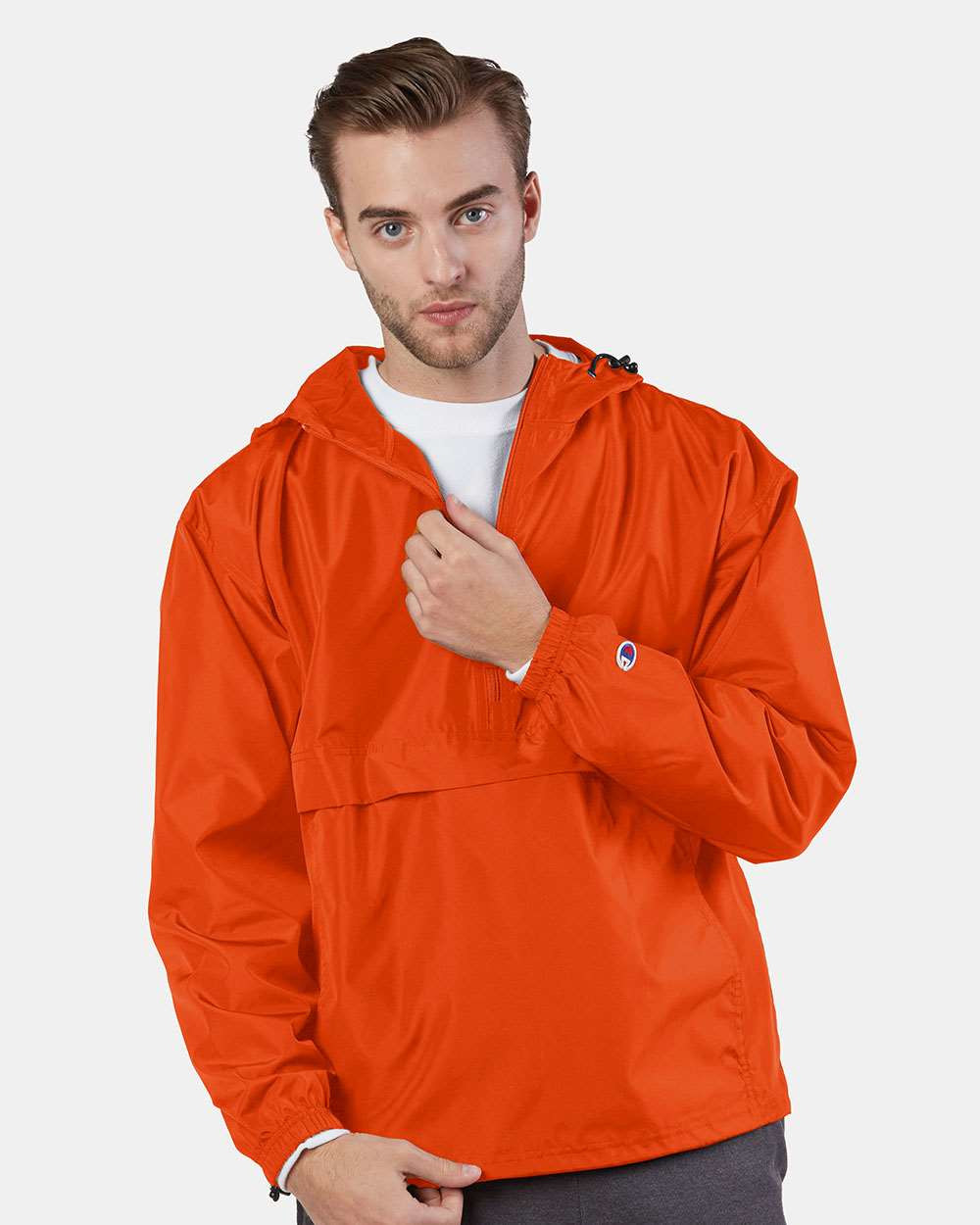 Champion Packable Quarter-Zip Jacket Product Image