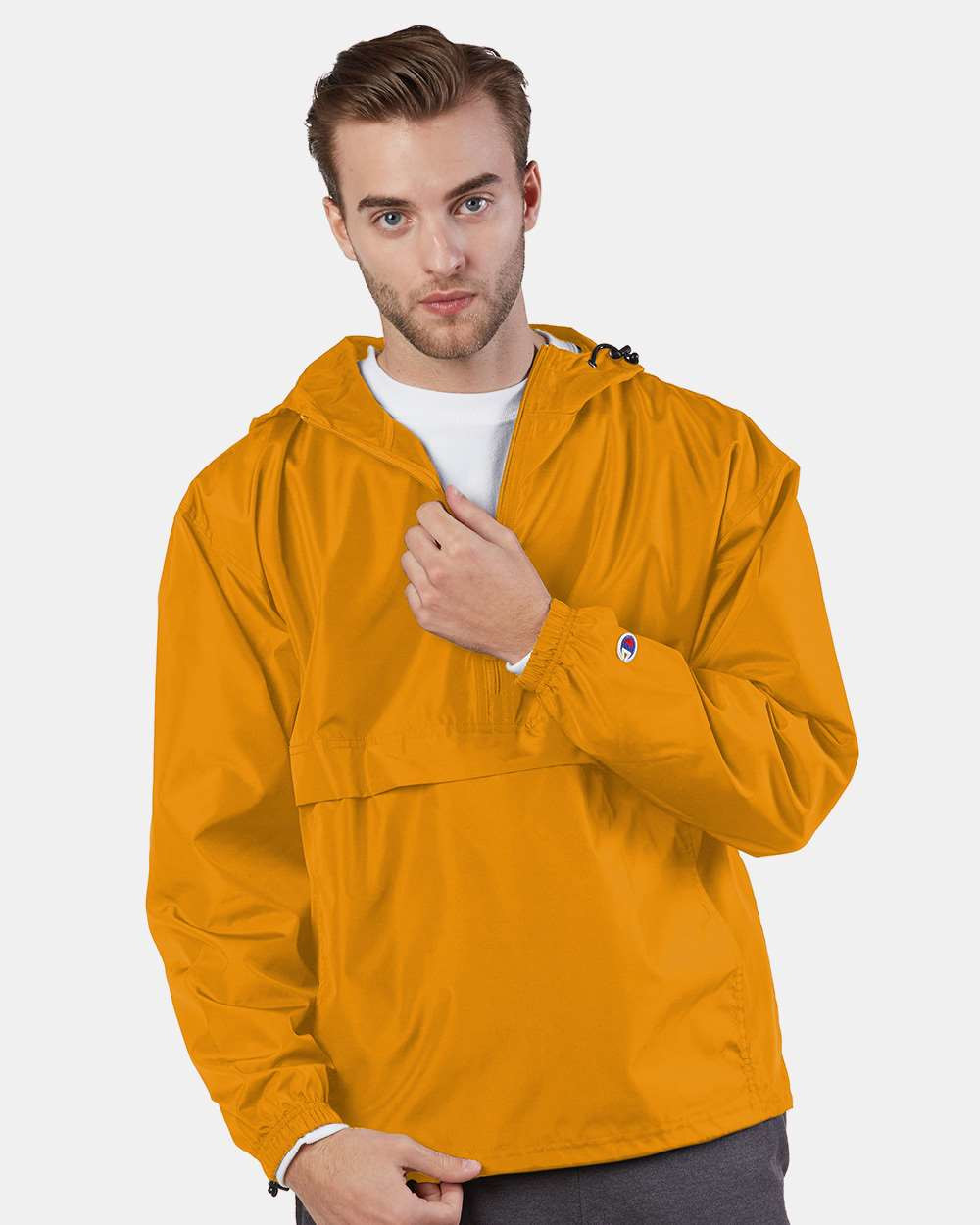 Champion Packable Quarter-Zip Jacket Product Image