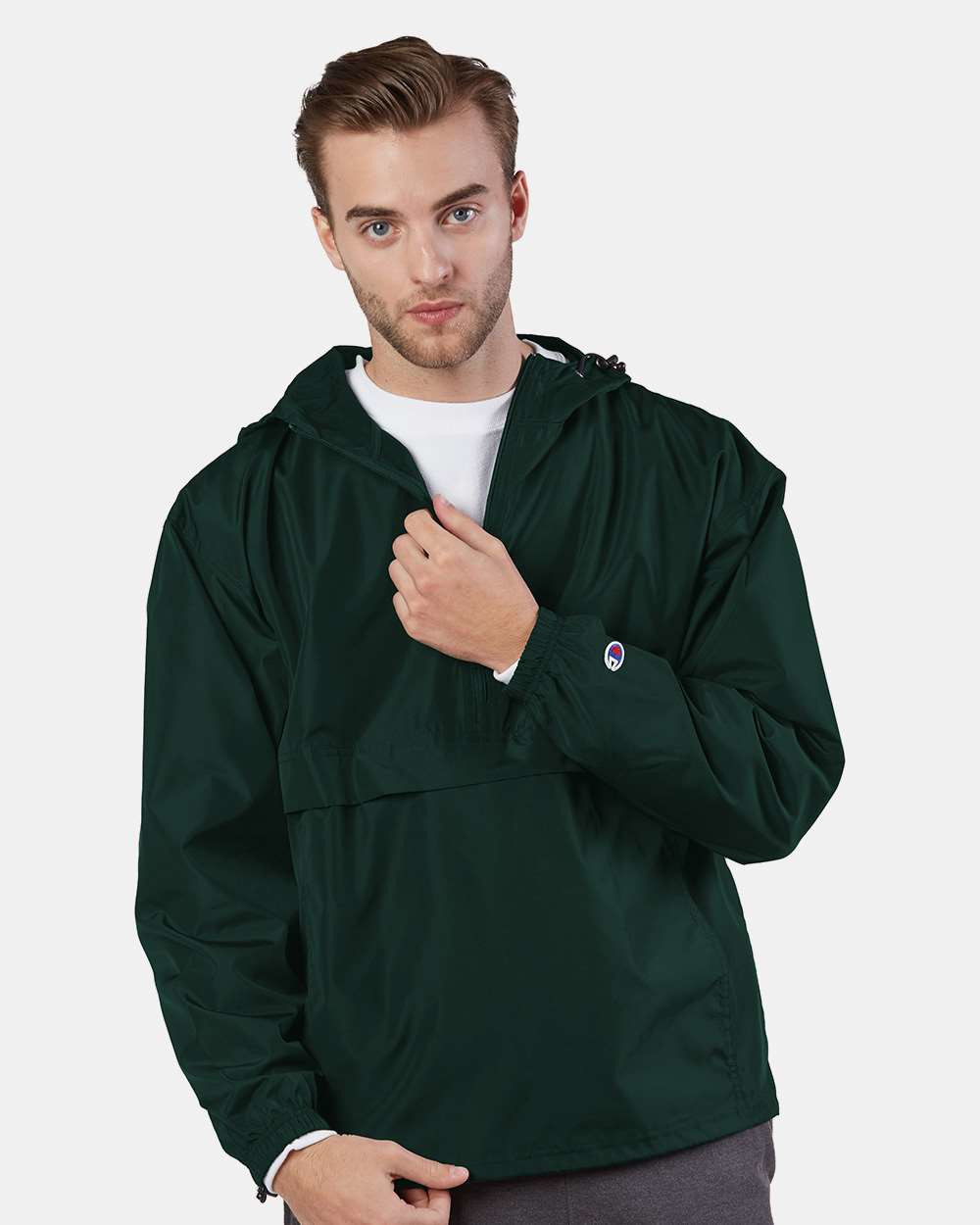 Champion Packable Quarter-Zip Jacket Product Image
