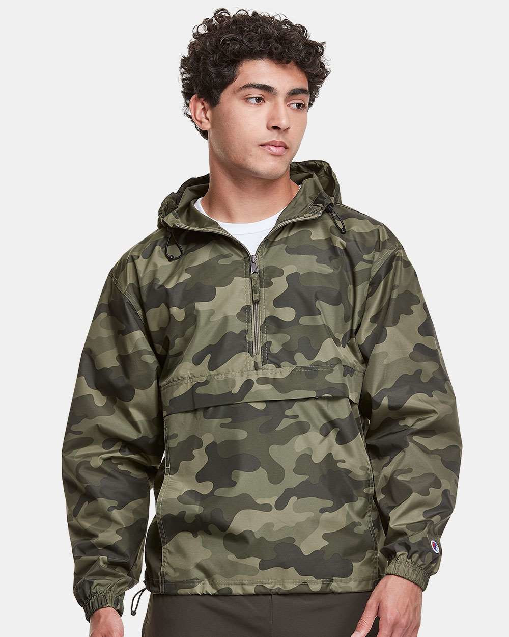 Champion Packable Quarter-Zip Jacket Product Image