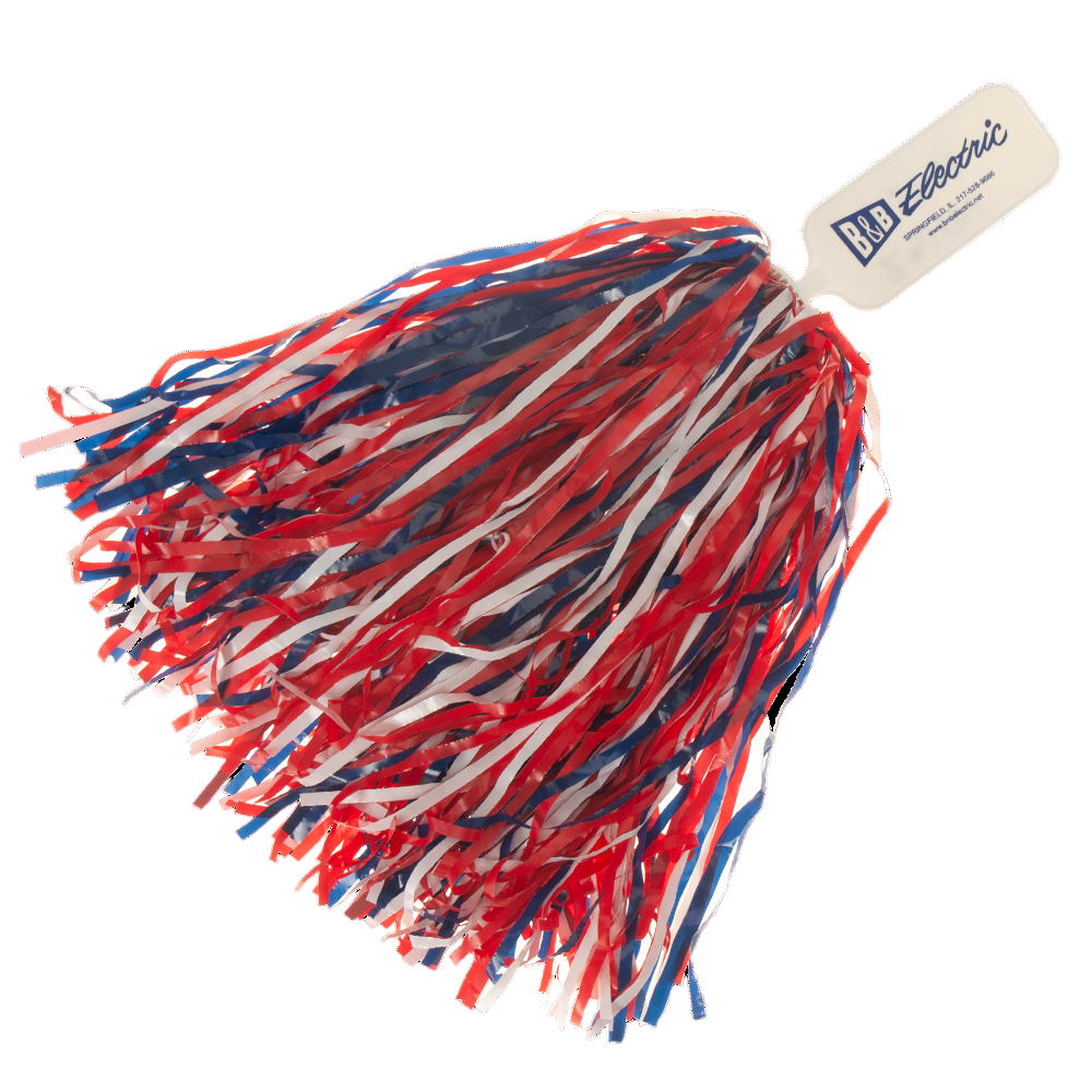 Solid Handle Pom with 500 Streamers Product Image