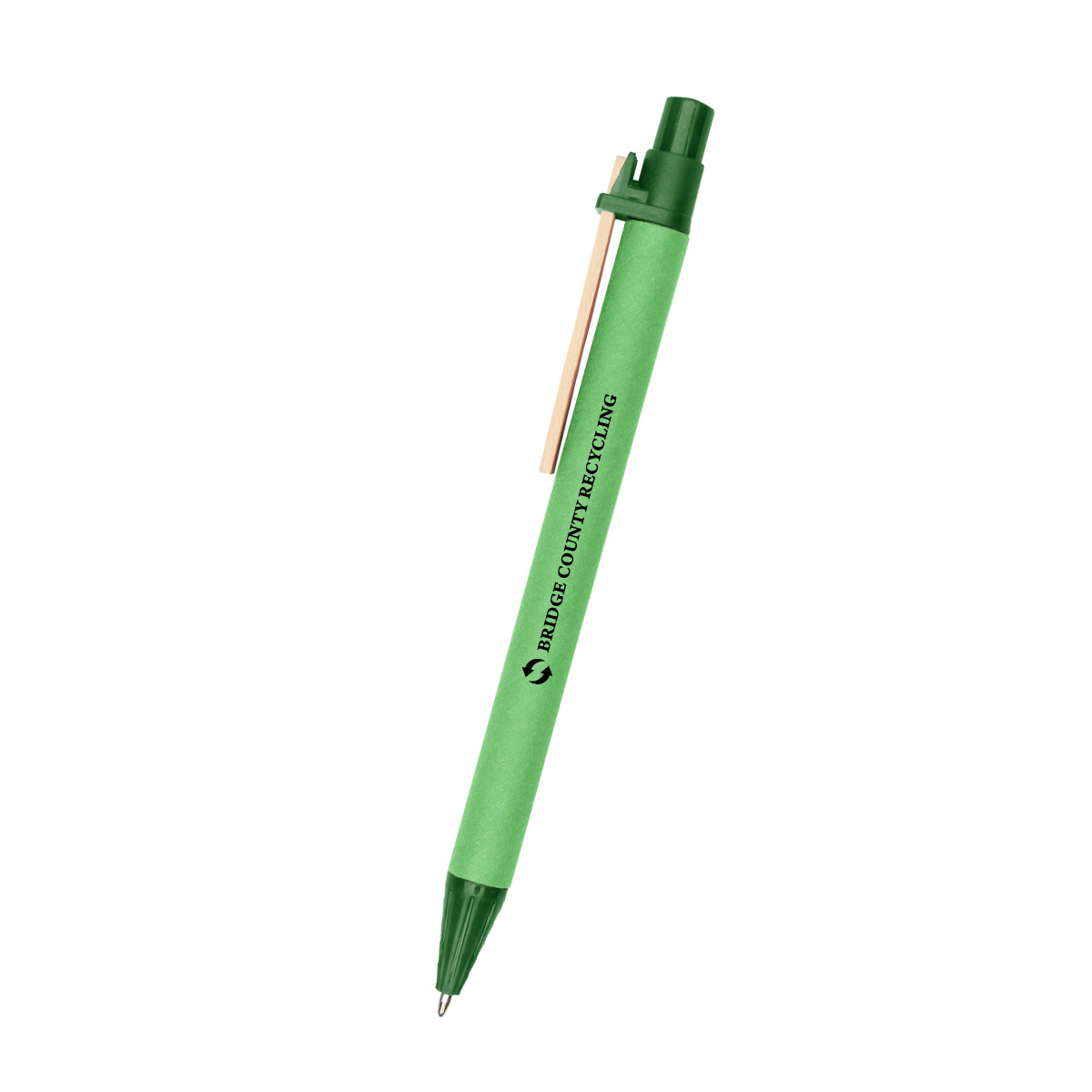 Eco-Inspired Pen with Color Barrel Product Image