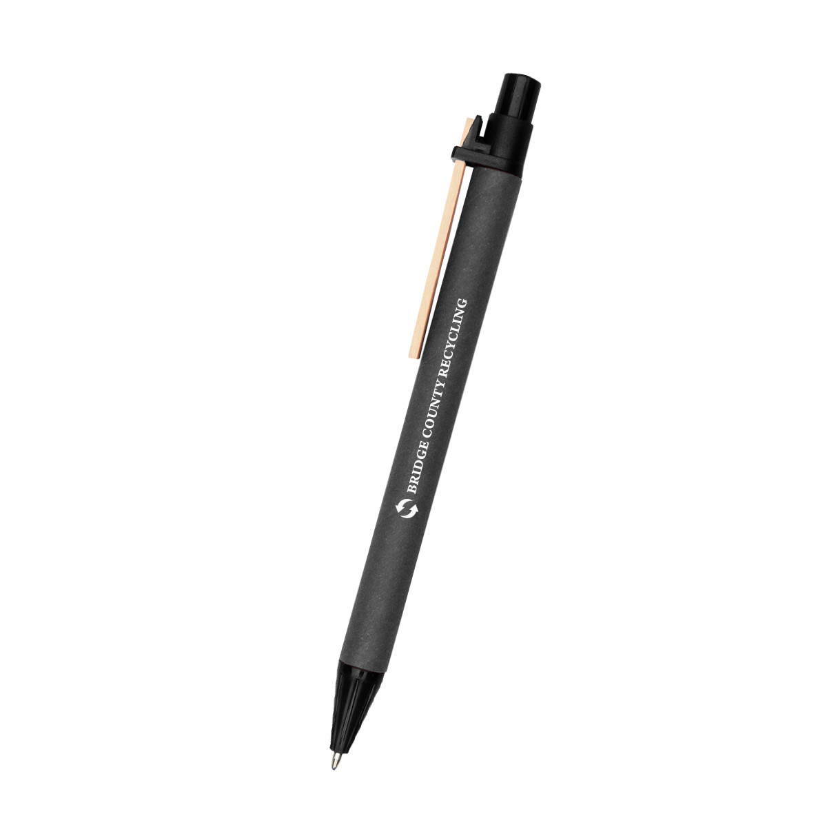 Eco-Inspired Pen with Color Barrel Product Image