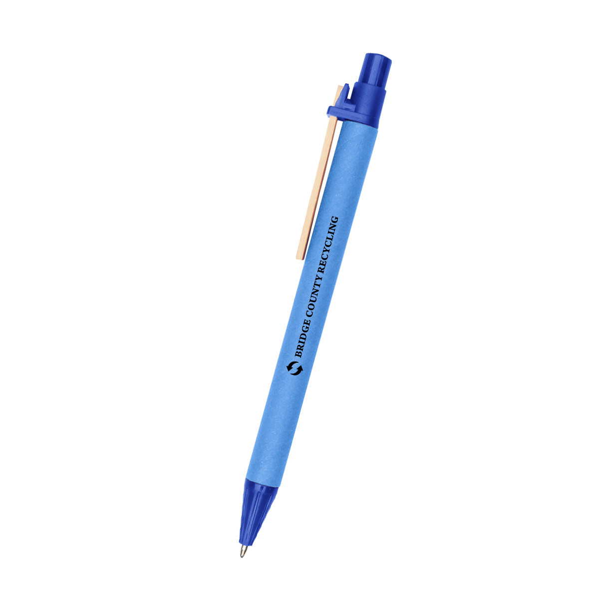 Eco-Inspired Pen with Color Barrel Product Image