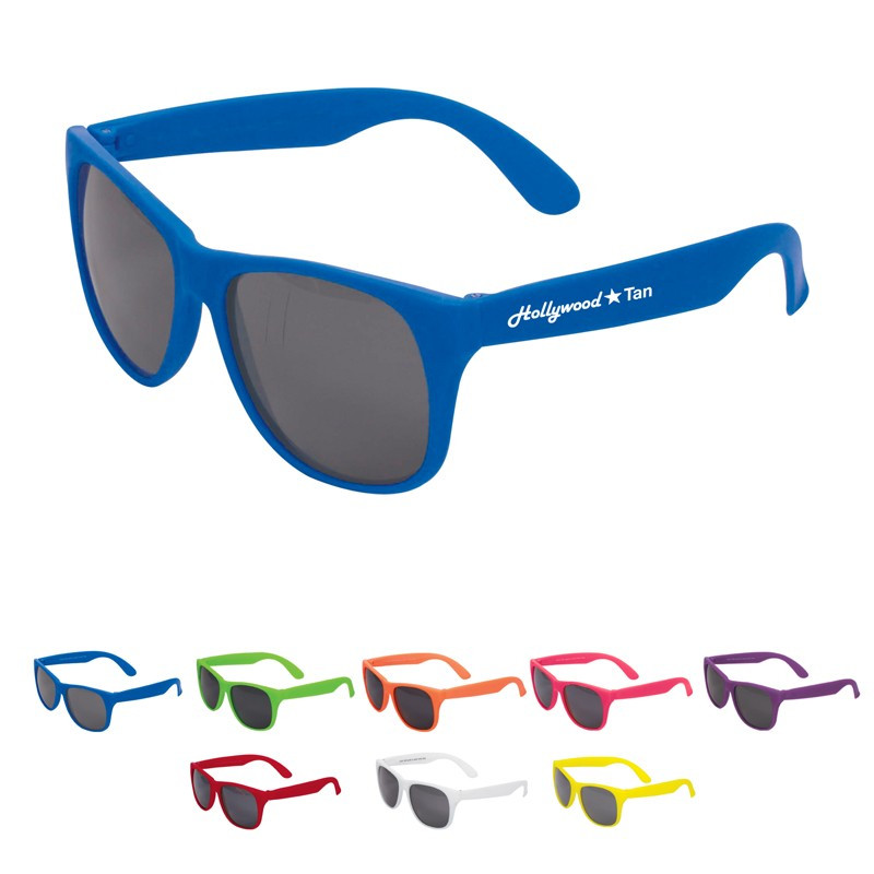 Single-Tone Matte Sunglasses Product Image