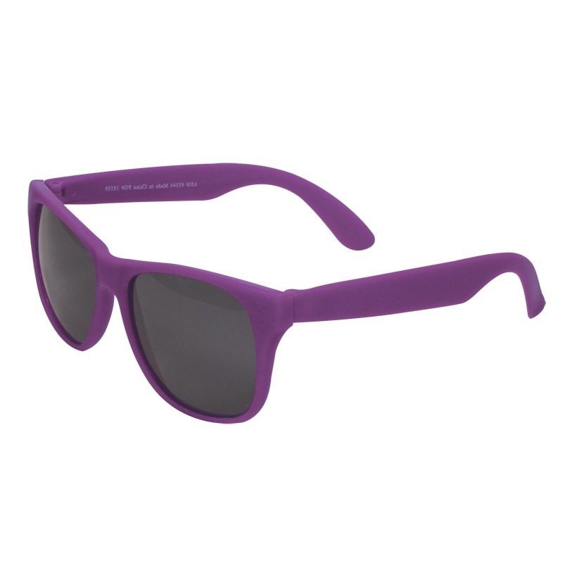 Single-Tone Matte Sunglasses Product Image