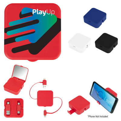 4-in-1 Charging Cable With Mirror & Phone Stand Product Image