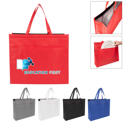 Matte Cooler Tote Bag With 100% RPET Material Product Image