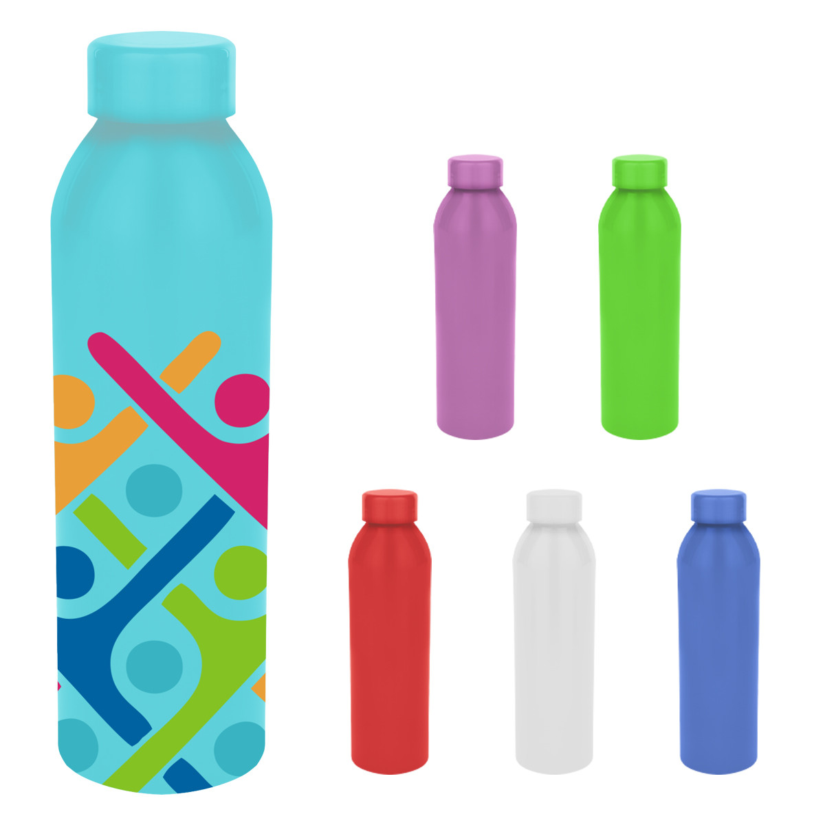 Full Color Serena Aluminum Bottle - 22 oz. Product Image