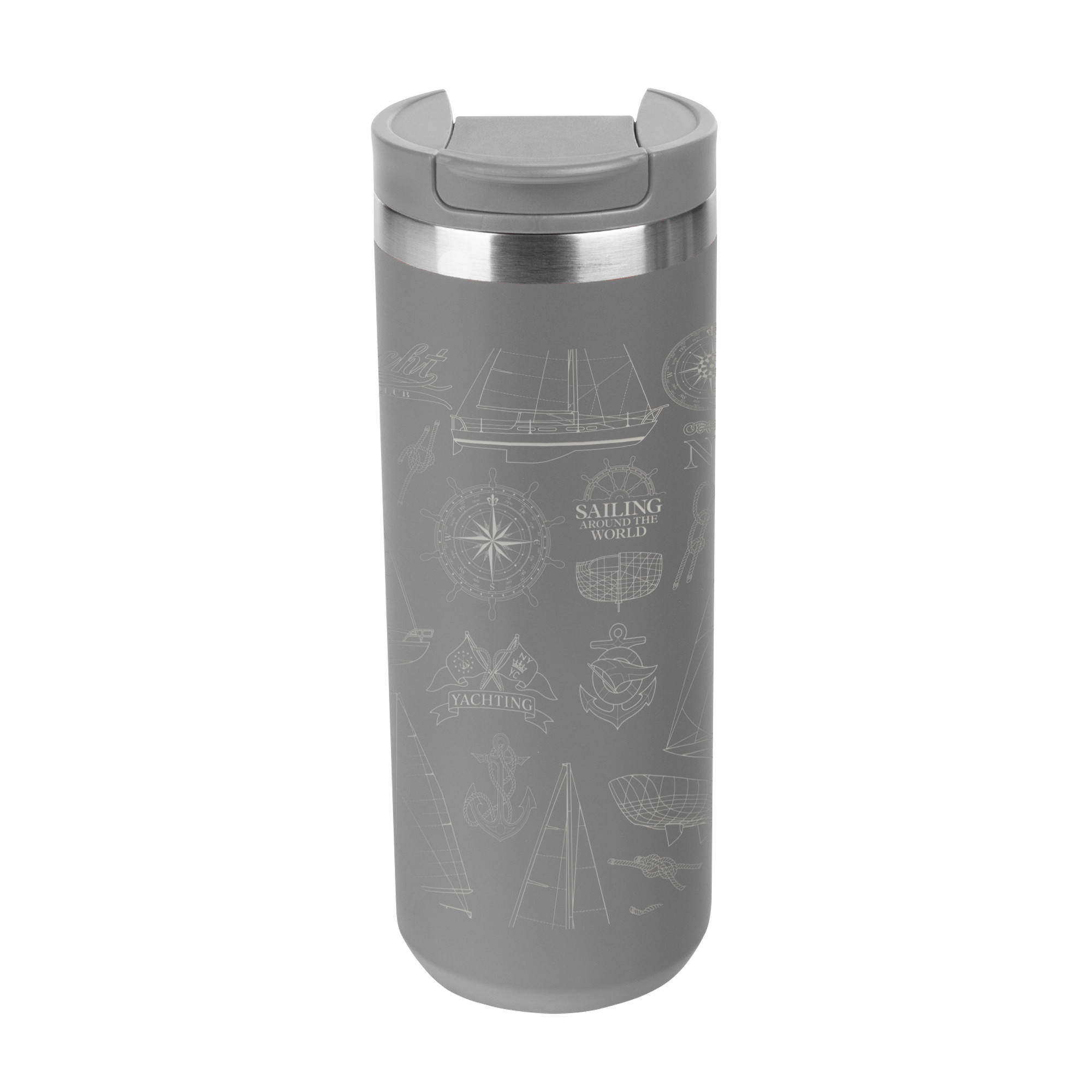 Full Laser Sienna Stainless Steel Bottle - 18 oz. Product Image