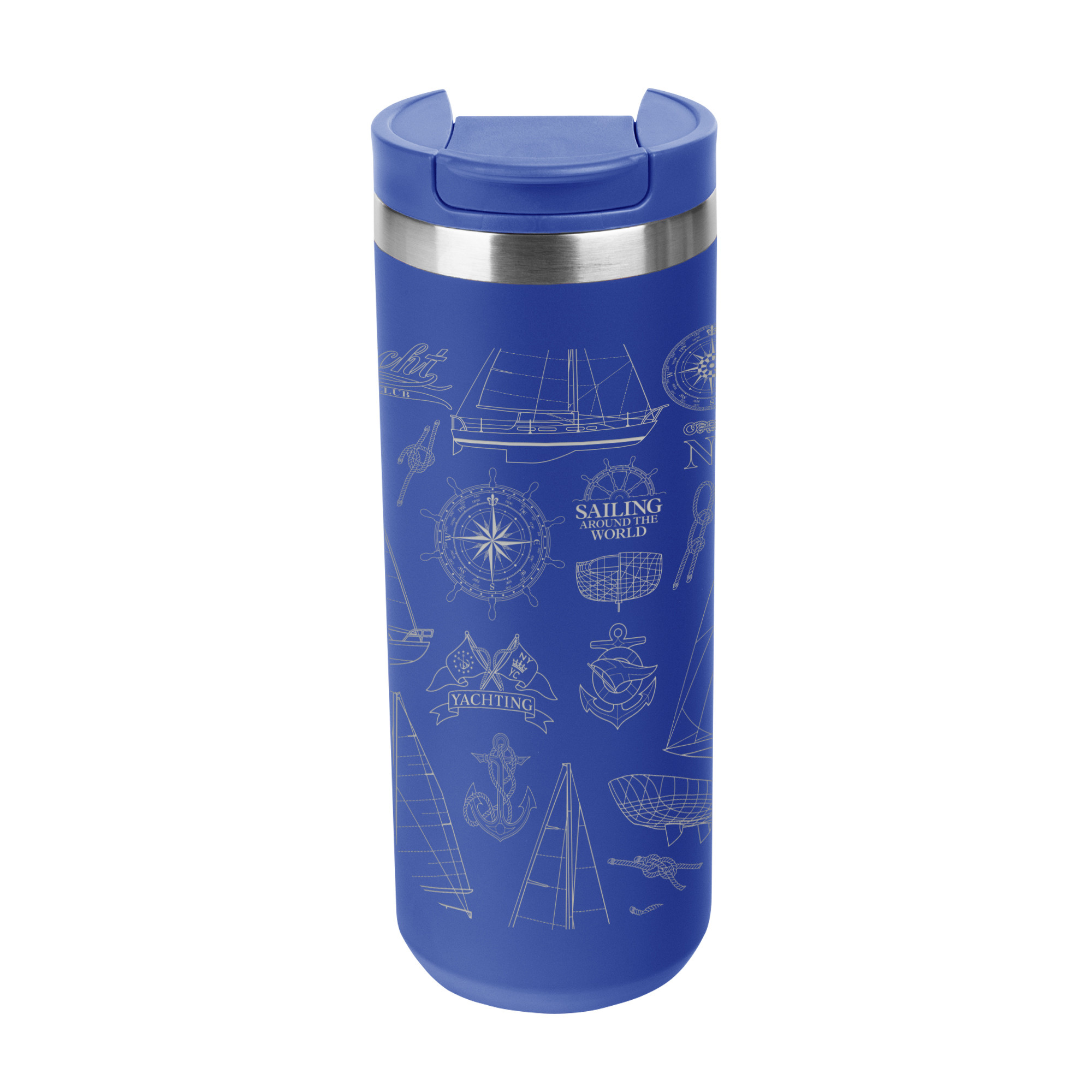 Full Laser Sienna Stainless Steel Bottle - 18 oz. Product Image