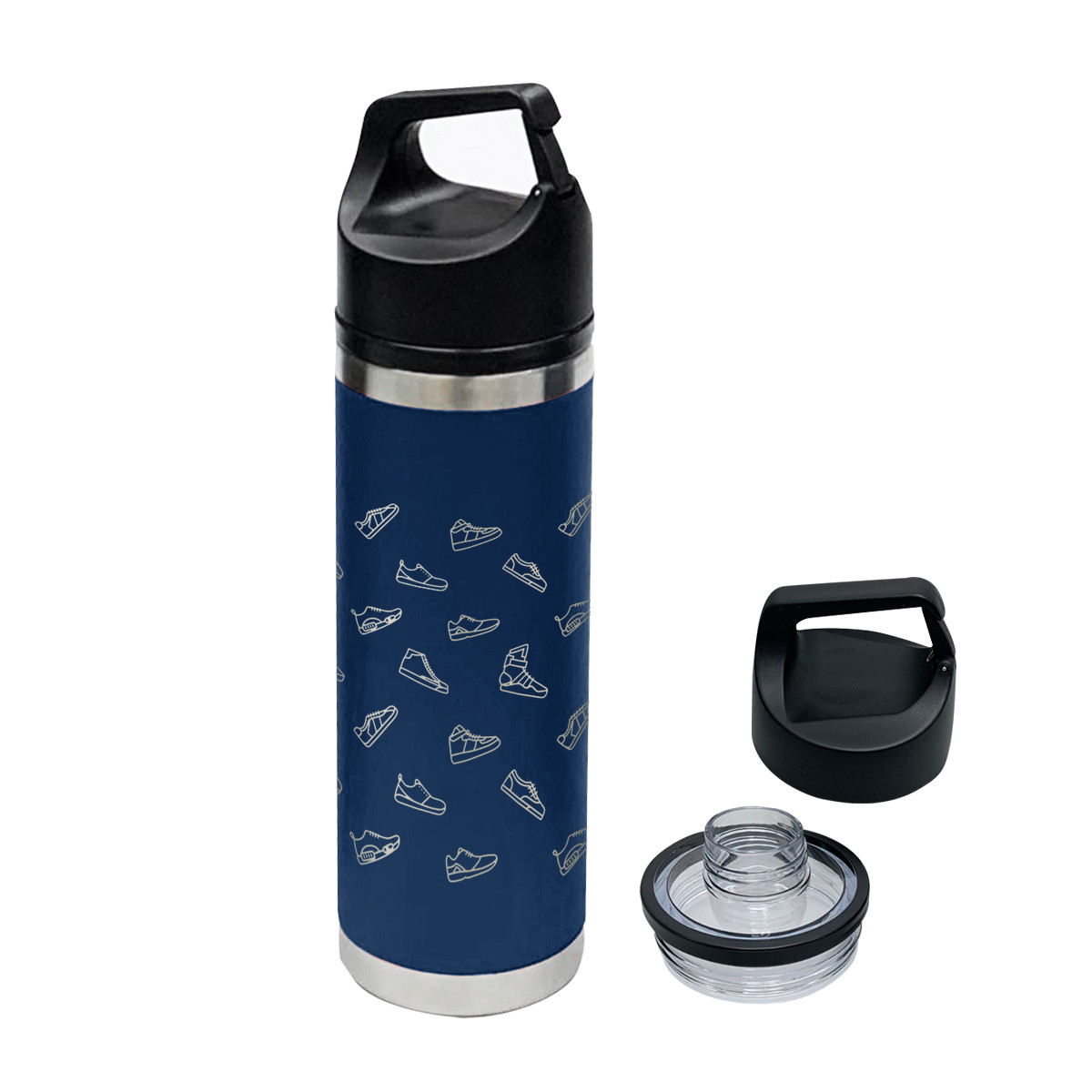Full Laser Davenport Stainless Steel Bottle - 18 oz. Product Image