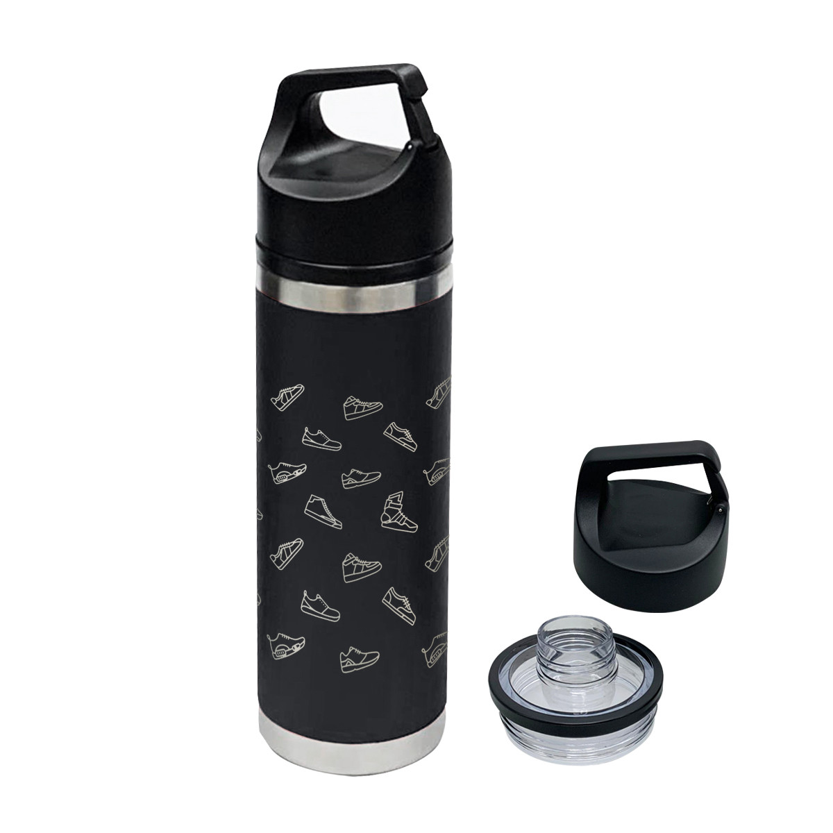 Full Laser Davenport Stainless Steel Bottle - 18 oz. Product Image