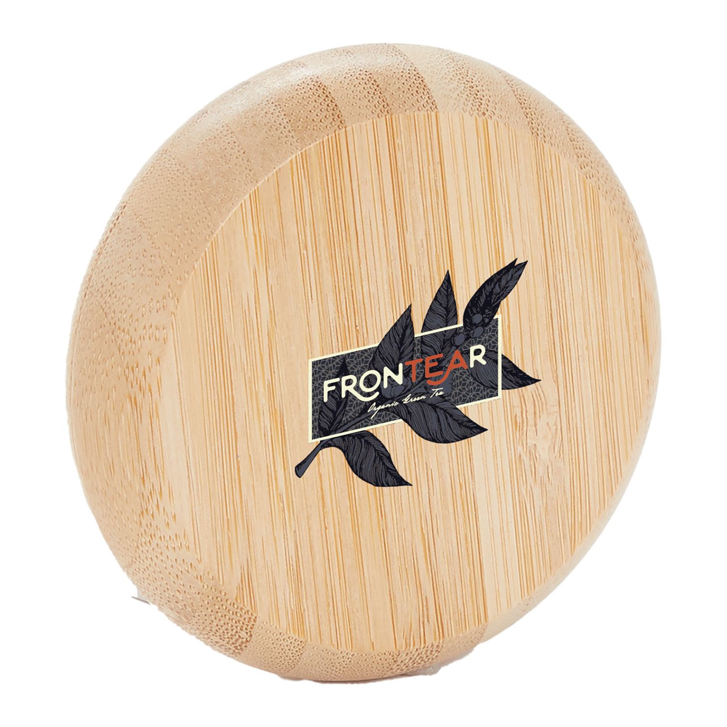 FSC® 100% Bamboo Compact Mirror & Brush Product Image