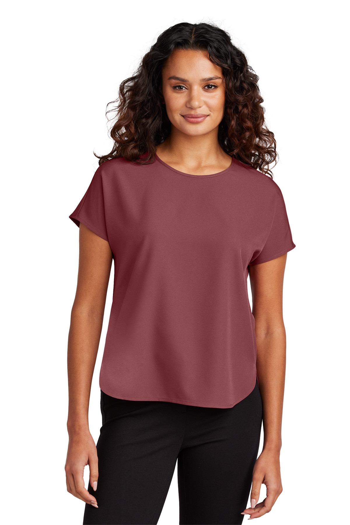 Mercer+Mettle® Women's Stretch Crepe Crew Product Image