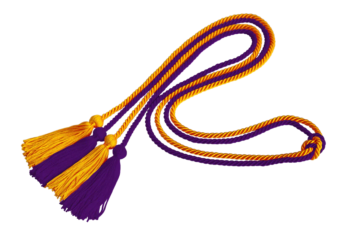 Greek Fraternity and Sorority Graduation Honor Cords Product Image