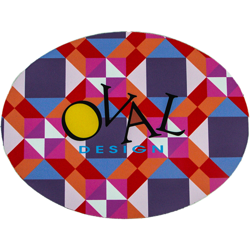 Oval Shape Soft Mouse Pad Product Image