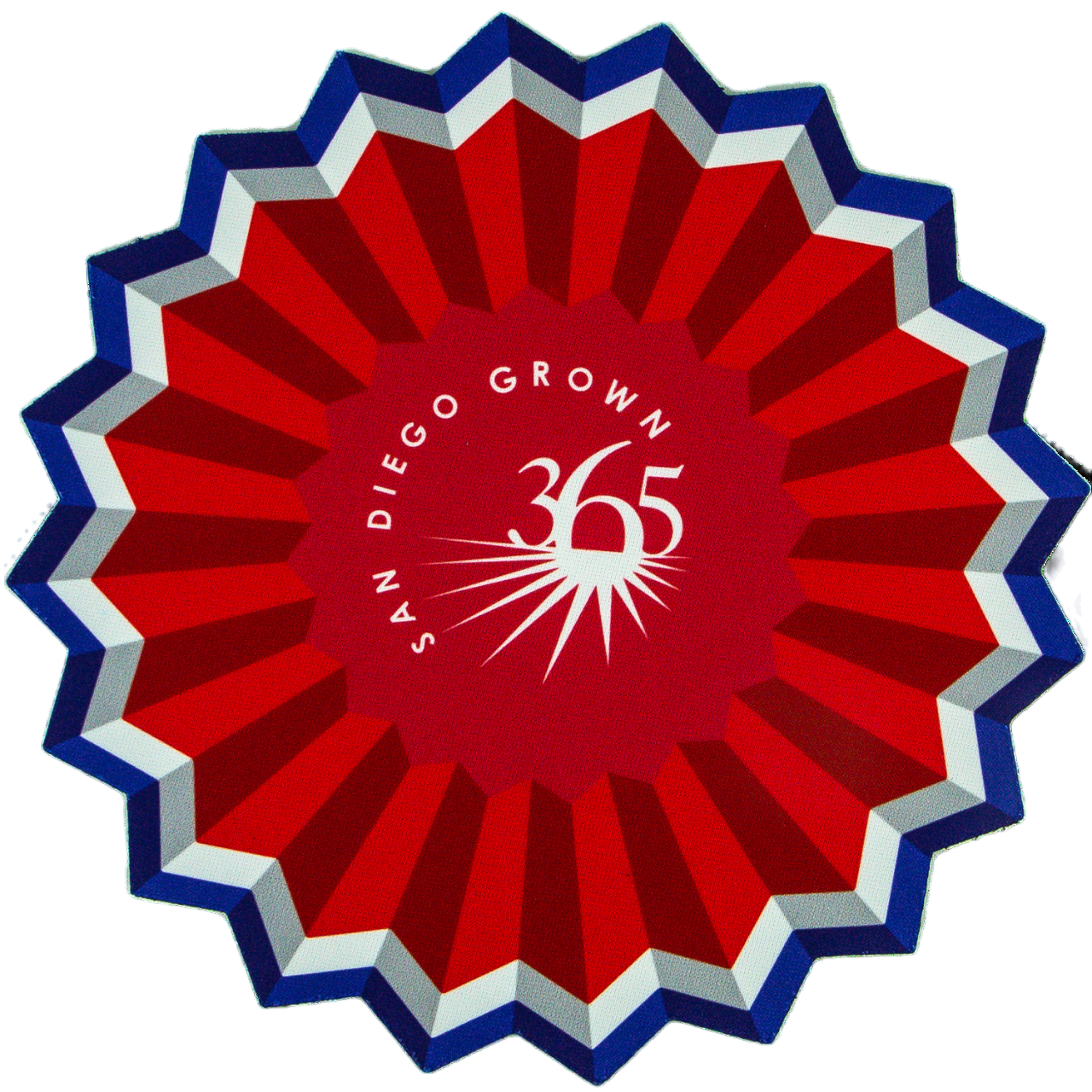 Sunburst Shape Soft Mouse Pad Product Image